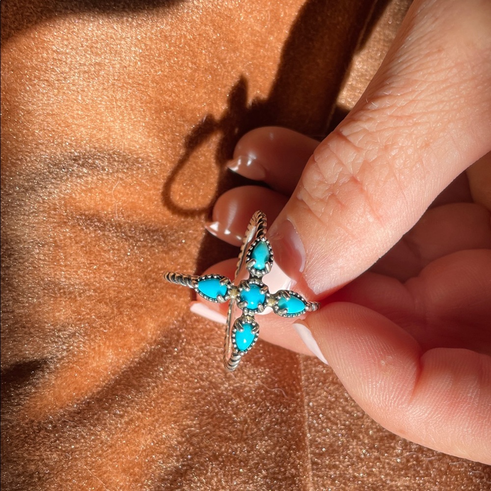 Sterling Silver Sleeping Beauty Turquoise